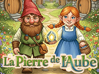 La pierre de l'aube, histoire illustrée racontée aux enfants de 5 ans et plus