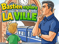 Histoire racontée en ligne pour enfants de 3 et 4 ans, Découverte de la ville