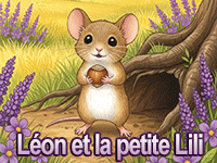 L'éléphant et la souris, histoire illustrée racontée aux enfants de 3 et 4 ans